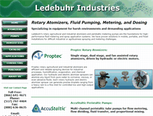 Tablet Screenshot of ledebuhr.net